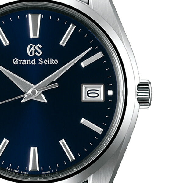グランドセイコー クオーツ 9F メンズ 腕時計 SBGP013 ネイビー メタルベルト スクリューバック 時差修正機能 9F85