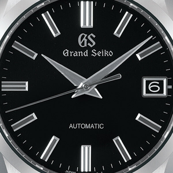グランドセイコー メカニカル 9S 自動巻き メンズ 腕時計 SBGR309 ブラック メタルベルト カレンダー
