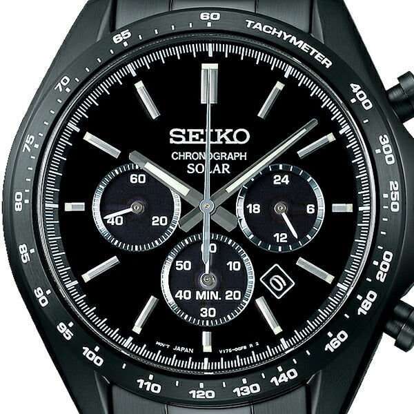 セイコー セレクション Sシリーズ SBPY169 メンズ 腕時計 ソーラー クロノグラフ ブラック
