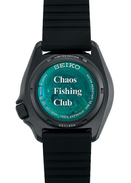 セイコー5 スポーツ Chaos Fishing Club カオスフィッシングクラブ コラボレーション 限定モデル SBSA171 メンズ 腕時計 メカニカル 自動巻き シリコンバンド ルアー 日本製