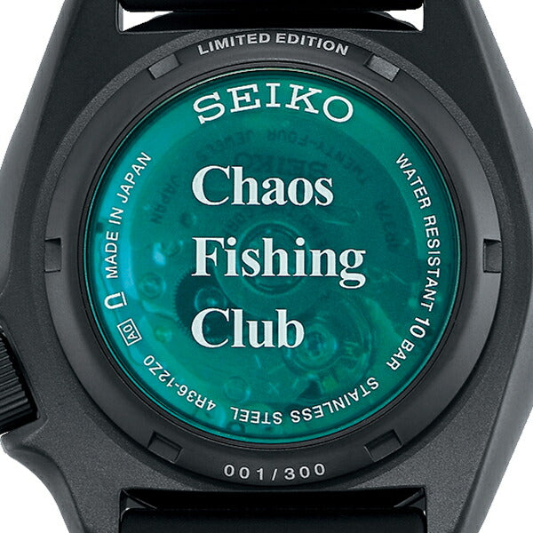 セイコー5 スポーツ Chaos Fishing Club カオスフィッシングクラブ コラボレーション 限定モデル SBSA171 メンズ 腕時計 メカニカル 自動巻き シリコンバンド ルアー 日本製