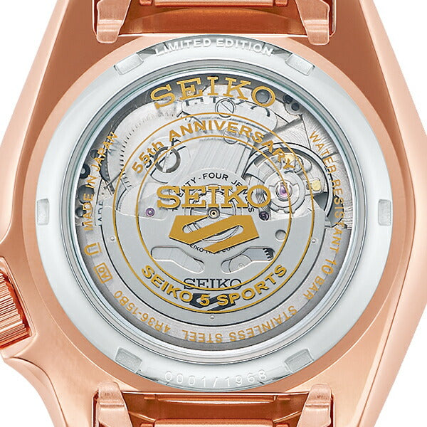 セイコー5 スポーツ 55周年記念 カスタマイズキャンペーン 限定モデル アジアモデル SBSA216 メンズ 腕時計 メカニカル 自動巻き 日本製
