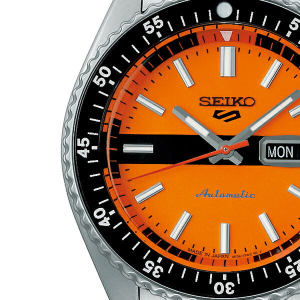 セイコー5 スポーツ SKX スポーツ スタイル レトロカラーコレクション SBSA219 メンズ 腕時計 メカニカル 自動巻き オレンジ 日本製