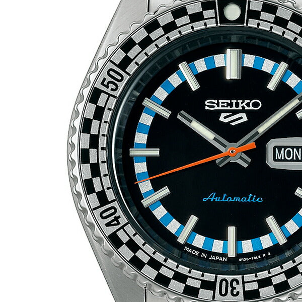 セイコー5 スポーツ SKX スポーツ スタイル レトロカラーコレクション チェッカーフラッグ SBSA245 メンズ 腕時計 メカニカル 自動巻き 日本製 6119-7170