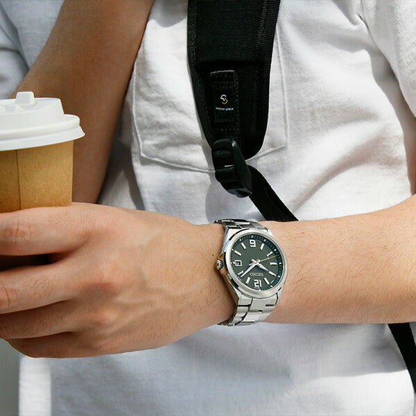 セイコー セレクション マスターピース master-piece 監修 流通限定モデル SBTM303 メンズ 腕時計 ソーラー電波 ギョーシェ模様 グリーン 日本製