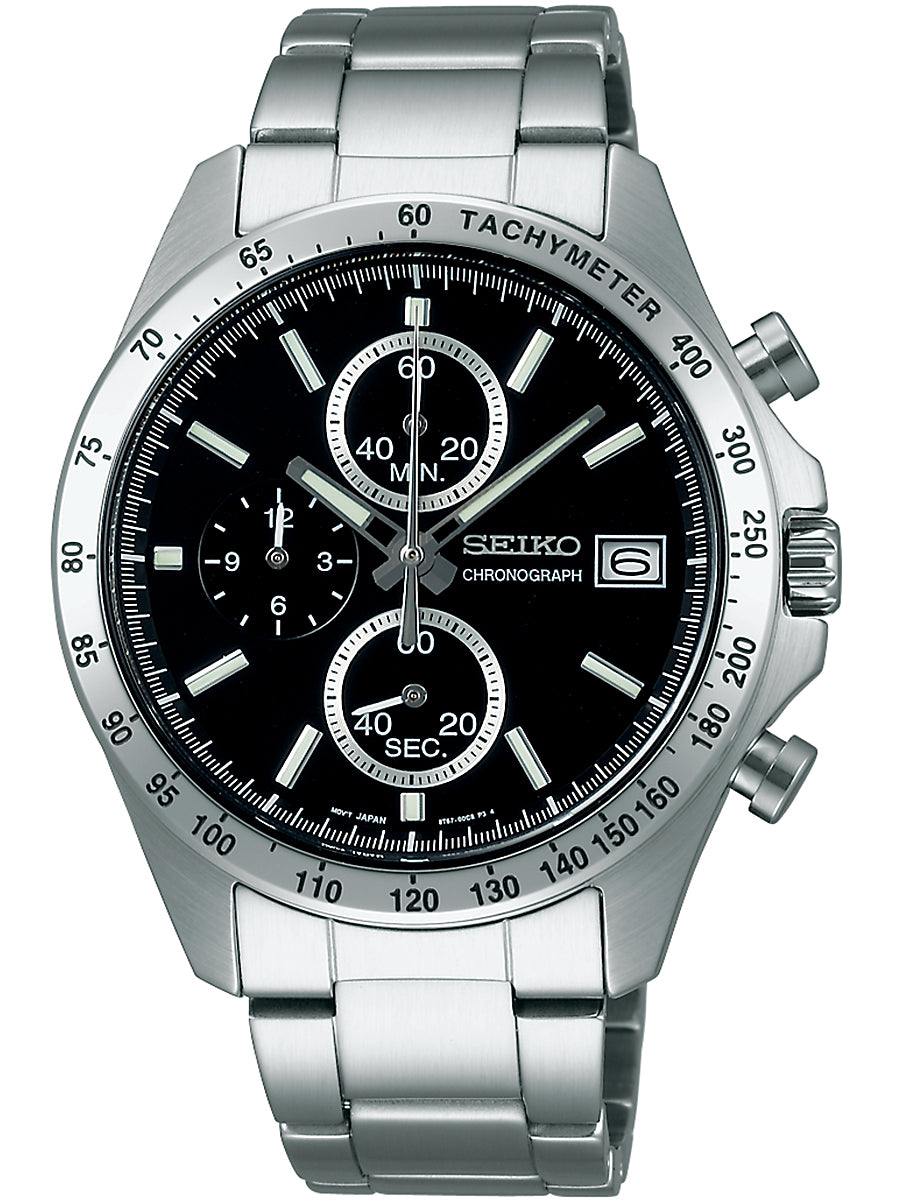 セイコー セレクション スピリット 8Tクロノ SBTR027 メンズ クオーツ
