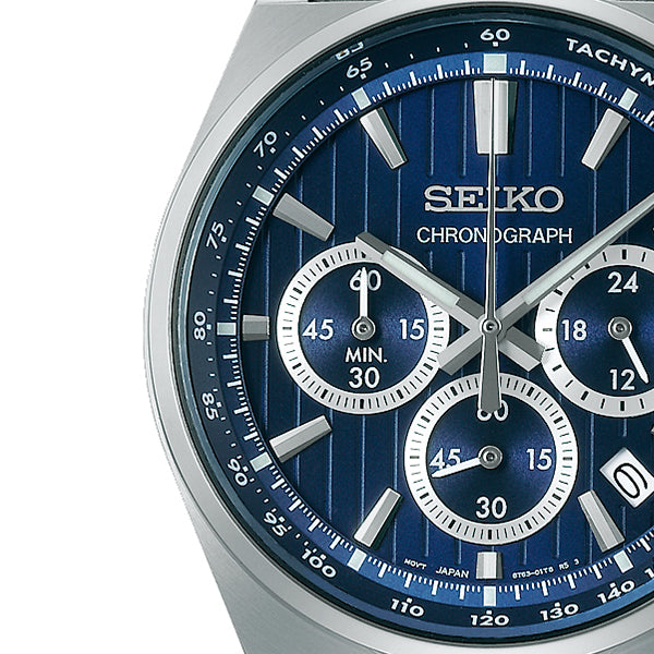 セイコー セレクション Sシリーズ 8Tクロノ SBTR033 メンズ 腕時計 クオーツ クロノグラフ 電池式 ブルーダイヤル