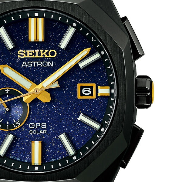 セイコー アストロン ネクスター 2024 限定モデル スターリースカイ SBXD021 メンズ 腕時計 ソーラー GPS衛星電波 ブルーダイヤル ブラック