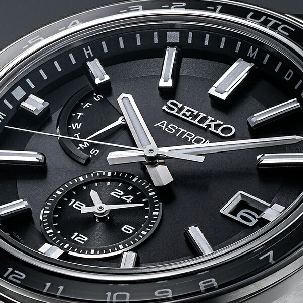 セイコー アストロン NEXTER ネクスター SBXY039 メンズ 腕時計 ソーラー 電波 ワールドタイム ブラック 日本製