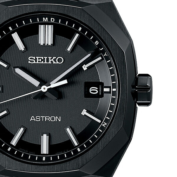 セイコー アストロン ネクスター 3rd SBXY083 メンズ 腕時計 ソーラー 電波 ブラック チタン 日本製