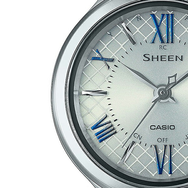 カシオ シーン チタンモデル SHW-7000TD-7AJF レディース 腕時計 電波ソーラー シルバー 国内正規品 SHEEN