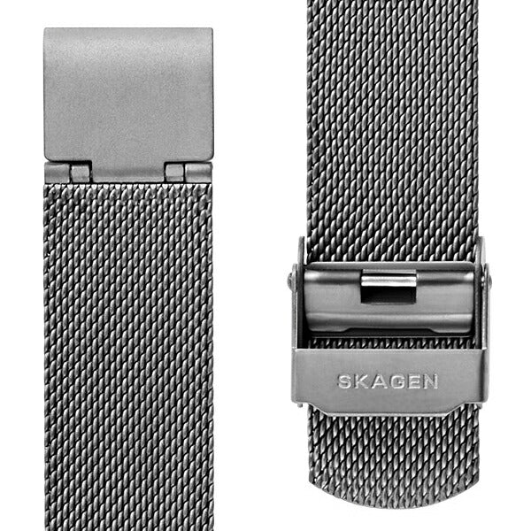 スカーゲン RYLE ライル SKW3000 レディース 腕時計 ソーラー アナログ メッシュバンド チャコール ペア 国内正規品