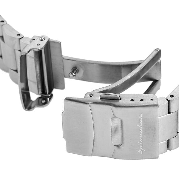 SPINNAKER スピニカー CROFT クロフト SP-5058-22 メンズ 腕時計 メカニカル 自動巻 メタルベルト ブラック