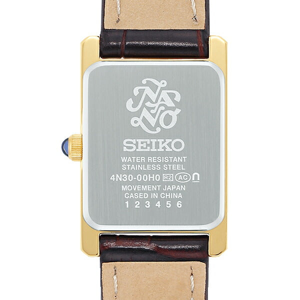 セイコー セレクション nano・universe ナノ・ユニバース コラボレーションモデル SSEH002 レディース 腕時計 クオーツ 電池式 革ベルト