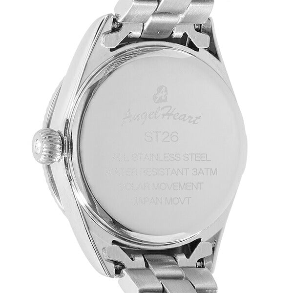 エンジェルハート Sparkle Time スパークルタイム ST26SS レディース 腕時計 ソーラー ダイヤモンドカットベゼル シルバー メタルベルト
