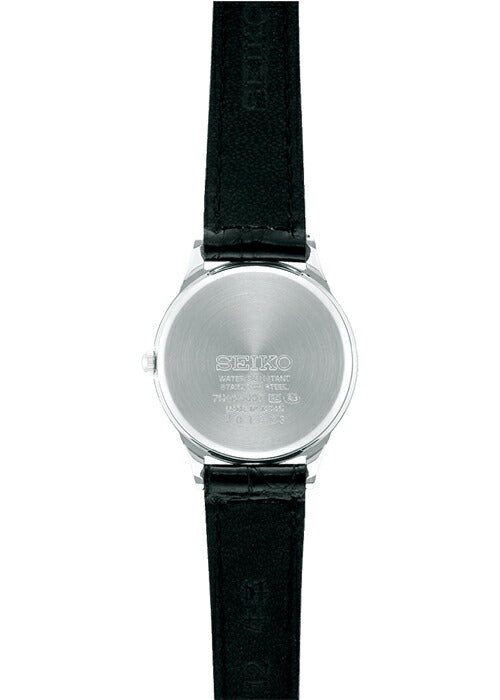 セイコー セレクション スピリット ペア STTC005 レディース 腕時計 クオーツ ホワイト 文字板 ブラック 革ベルト