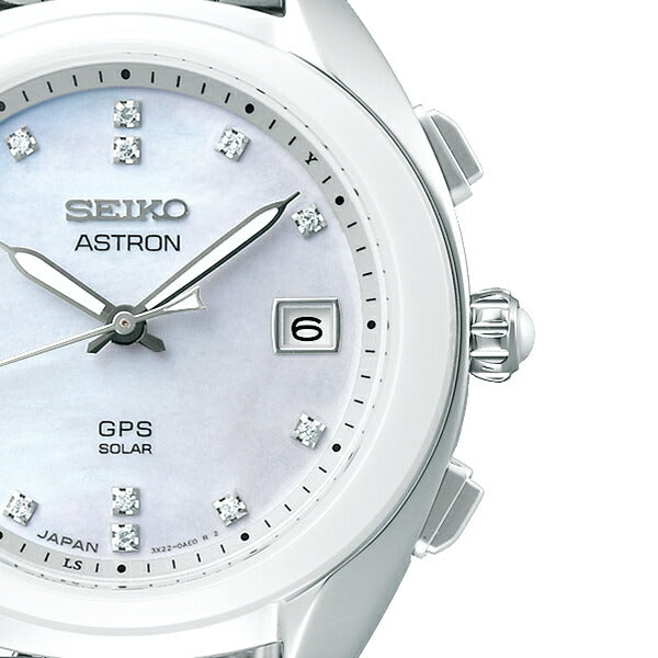 セイコー アストロン レディース 3Xシリーズ STXD009 レディース 腕時計 ソーラー GPS衛星電波 セラミックスベゼル ホワイト【コアショップ専売】