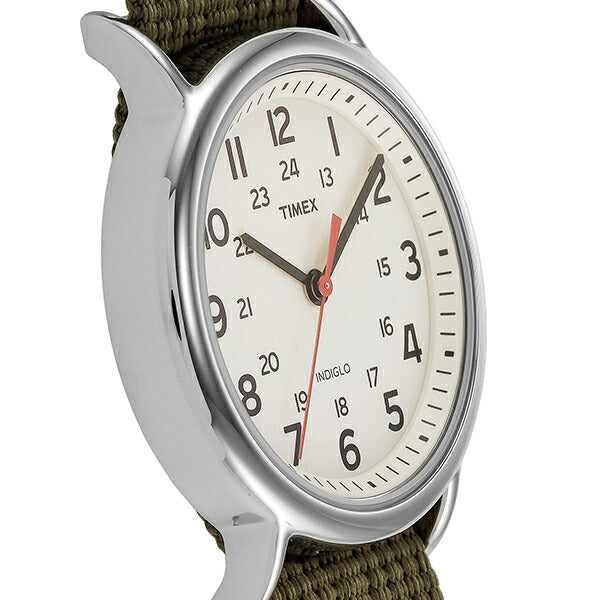 タイメックス ウィークエンダー セントラルパーク T2N651 メンズ 腕時計 クオーツ ナイロン グリーン FINEBOYS＋時計vol.20 雑誌掲載