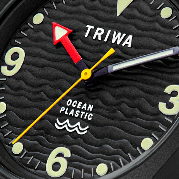 TRIWA トリワ TIME FOR OCEANS タイムフォーオーシャン OCTOPUS TFO106-CL150112 メンズ 腕時計 クオーツ キャンバスバンド ブラック