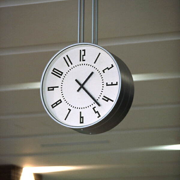 タカタレムノス デザインオブジェクト eki clock s エキ クロック エス 置き時計 クオーツ 電池式 ホワイト 五十嵐 威暢 TIL19-08WH
