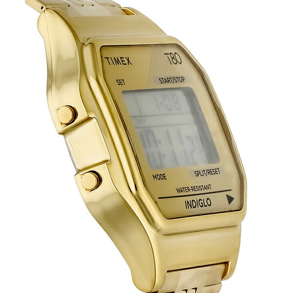 タイメックス TIMEX 80 エイティ ブレスレットタイプ TW2R79200 メンズ レディース 腕時計 電池式 デジタル ゴールド