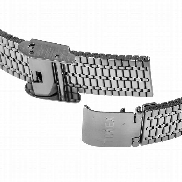 タイメックス TIMEX Q 復刻モデル TW2T80700 メンズ 腕時計 クオーツ 電池式 メタルバンド デイデイト ネイビー シルバー 雑誌掲載