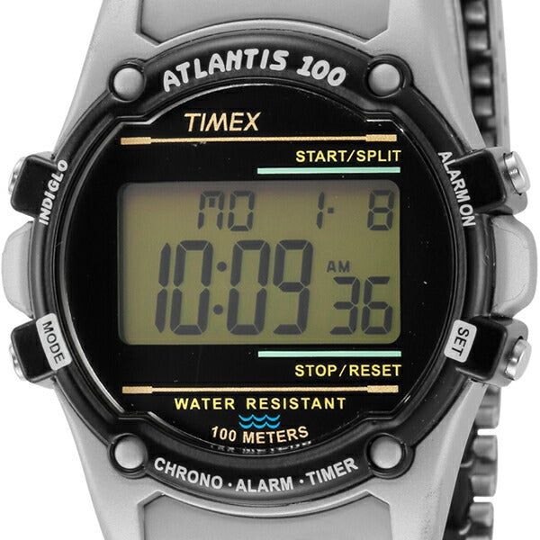 タイメックス ATLANTIS アトランティス 100 TW2U31100 メンズ 腕時計 デジタル 電池式 メタルバンド シルバー FINEBOYS＋時計vol.20 雑誌掲載