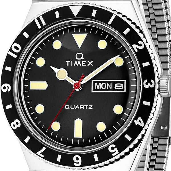 タイメックス Q TIMEX キュータイメックス TW2U61800 メンズ 腕時計 電池式 クオーツ デイデイト ブラック
