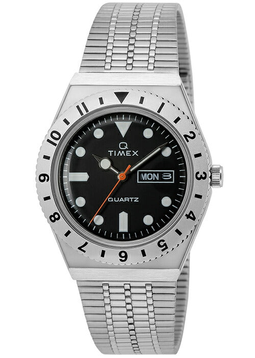 タイメックス Q TIMEX キュータイメックス 日本限定モデル TW2V00100 メンズ 腕時計 電池式 クオーツ デイデイト ブラック