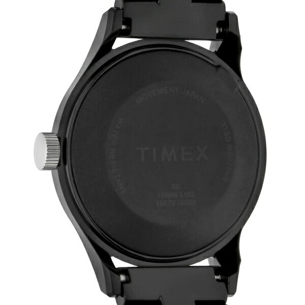 タイメックス クラシックタイルコレクション 限定モデル TW2V19800 メンズ 腕時計 電池式 クオーツ 樹脂バンド ブラック