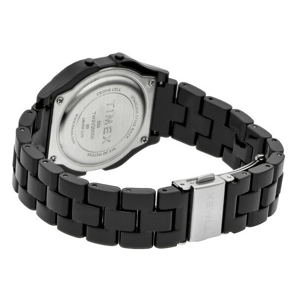 タイメックス クラシックタイルコレクション 限定モデル TW2V20000 メンズ 腕時計 電池式 クオーツ デジタル 樹脂バンド ブラック