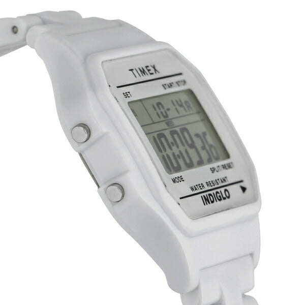タイメックス クラシックタイルコレクション 限定モデル TW2V20100 メンズ 腕時計 電池式 クオーツ デジタル 樹脂バンド ホワイト