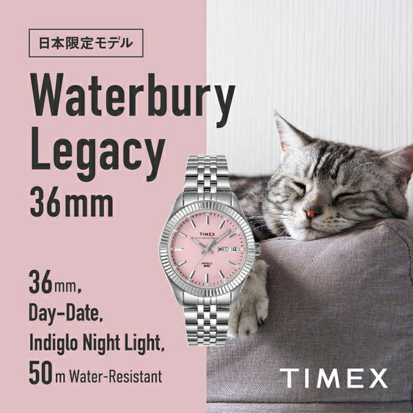 タイメックス Waterbury Legacy ウォ－ターベリー レガシー 日本限定モデル 36mm TW2V66600 メンズ レディース 腕時計 クオーツ サクラ