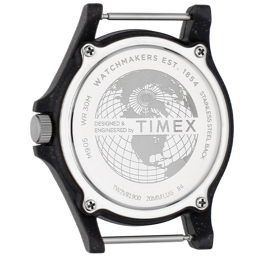 タイメックス Reclaim Ocean リクレイム オーシャン TW2V81900 メンズ レディース 腕時計 クオーツ 電池式 ナイロンバンド ブラック