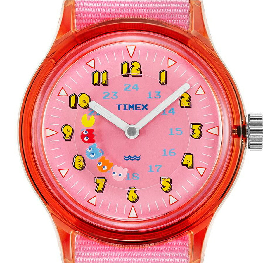 タイメックス PAC-MAN パックマン コラボレーションモデル キャンパー TW2V93900 メンズ レディース 腕時計 クオーツ 電池式 ピンク