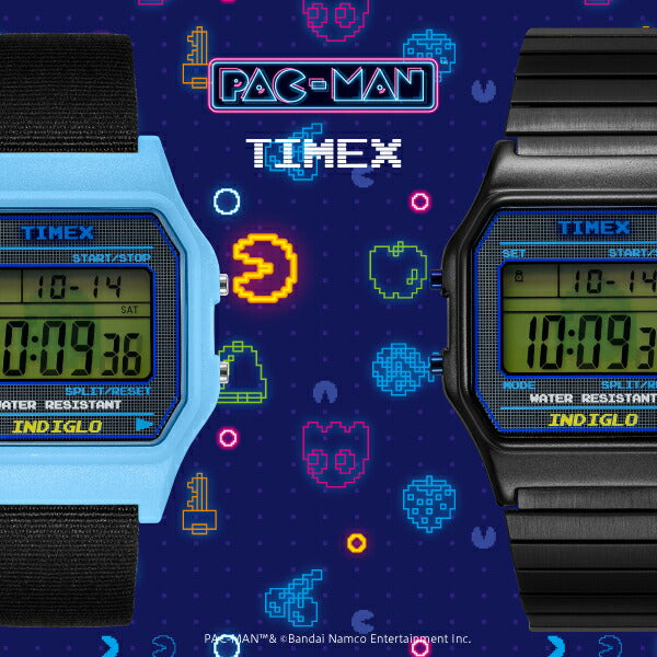 タイメックス PAC-MAN パックマン コラボレーションモデル デジタル TW2V94100 メンズ レディース 腕時計 電池式 ブルー