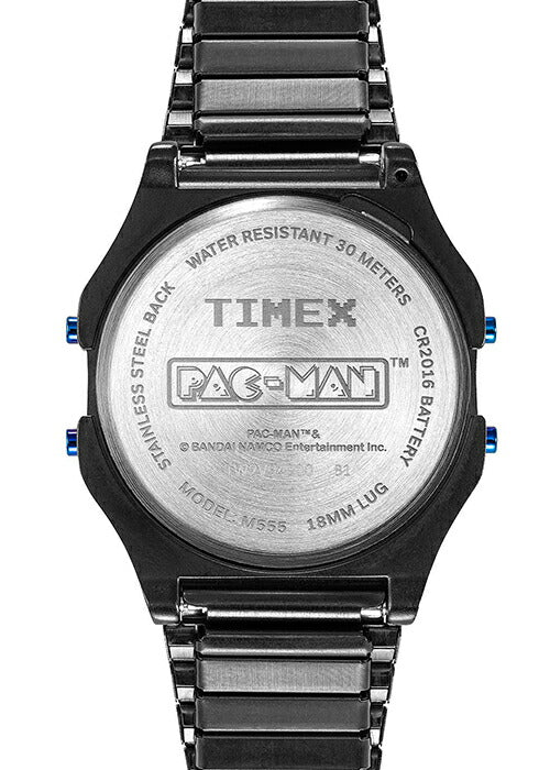 タイメックス PAC-MAN パックマン コラボレーションモデル デジタル TW2V94200 メンズ レディース 腕時計 電池式 ブラック