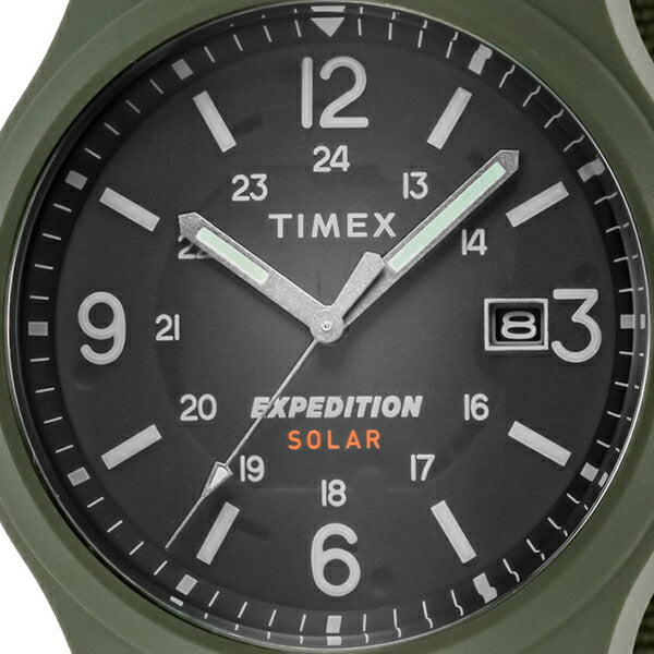 タイメックス Expedition  アカディア・ソーラー TW4B18800 メンズ 腕時計 グリーンダイヤル ファブリックバンド