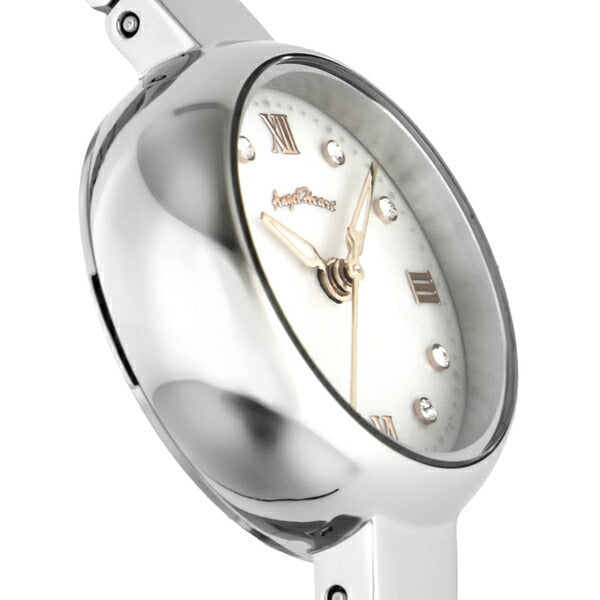 エンジェルハート ウィッシュスター WS23SS レディース 腕時計 ソーラー パールダイヤル クリスタルガラス シルバー